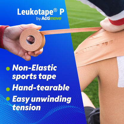 BSN Medical bei076168 Leukotape P cinta deportiva, 1 1/5.1 cm X 13.7 m