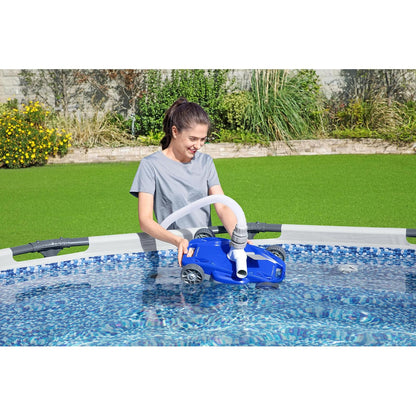 AquaDrift Aspiradora Automática para Alberca Elevada hasta 6.70 m, Bestway Canasta 1.7 L