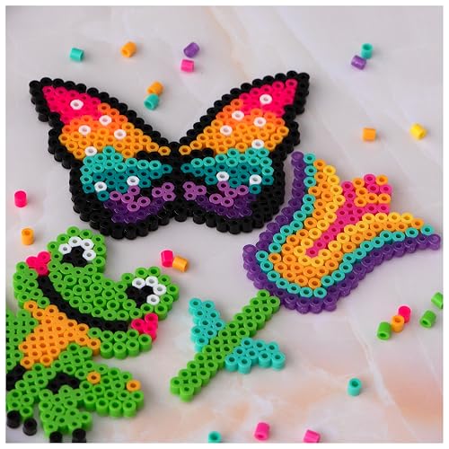 Perler Beads - Bandeja de abalorio para manualidades con abalorio de perler (4001 unidades)