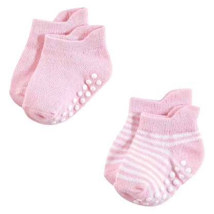Hudson Baby Non-skid No-show Socks Calcetines bebés niños