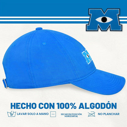 Disney Pixar Monsters Inc Monsters University - Gorra de béisbol Ajustable, para Adultos y jóvenes
