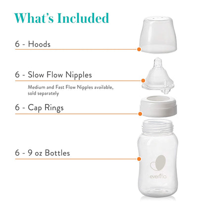Evenflo Feeding 6 Piece Balance, 9 Ounce