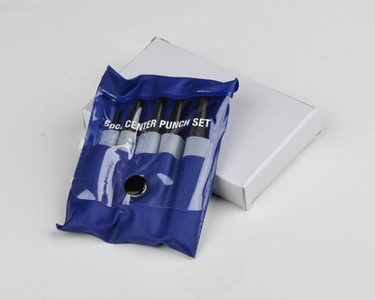 Fowler Full Warranty 52-500-015-0 Black Nitrate Center Punch 5 Piece Set