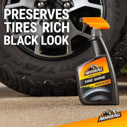 Armor All Spray de Brillo Extremo para Neumáticos 78004, 22 oz, Paquete de 6