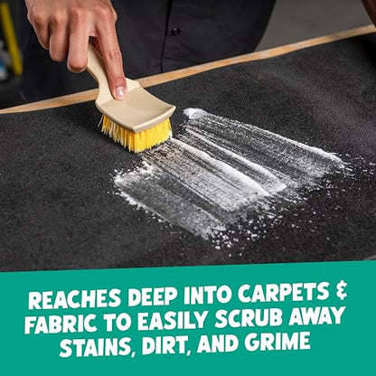 Chemical Guys Induro 7 Heavy Duty Nifty Cepillo para Detallar Alfombras y Tapicerías Interiores (Ideal para Automóviles, Camiones, todoterrenos, vehículos recreativos, hogar, Oficina, Muebles y Mucho más)