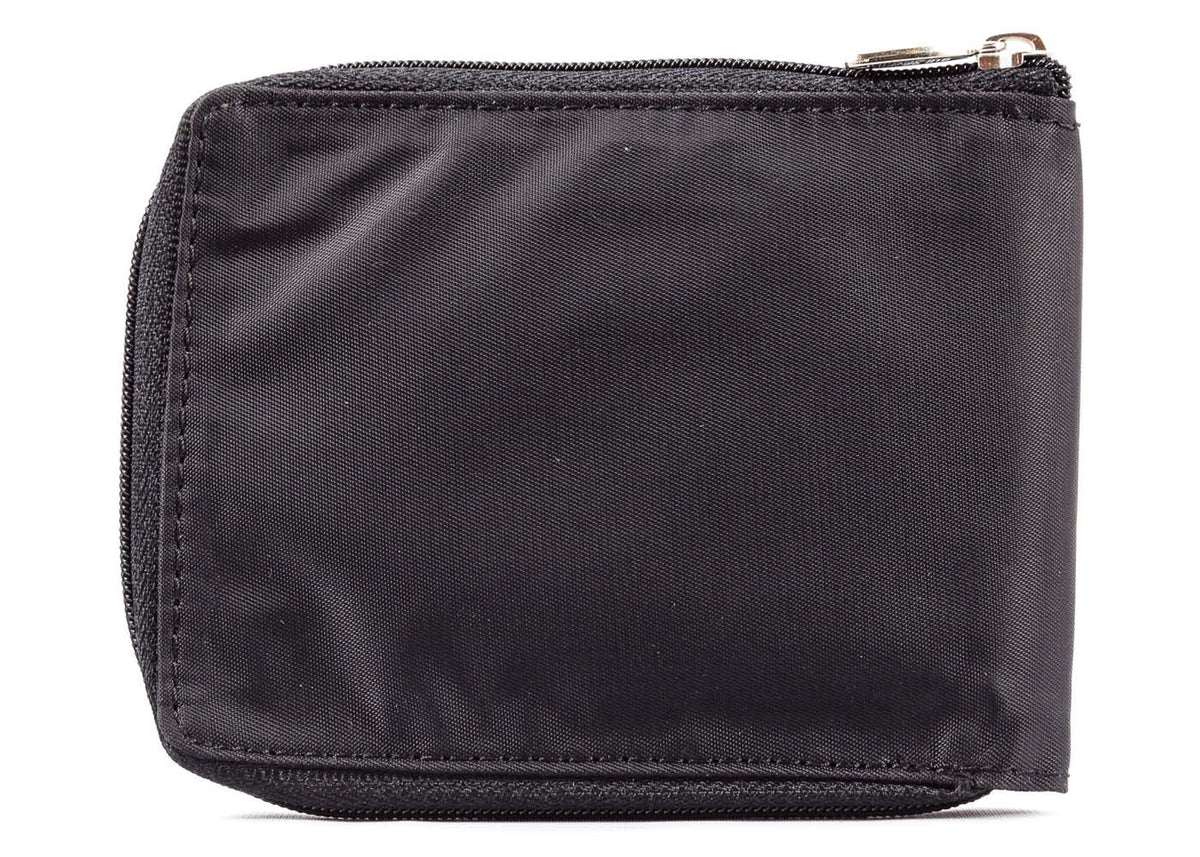 Big Skinny portafolios delgada con cierre para hombre, capacidad para hasta 25 tarjetas