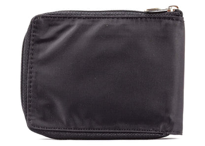 Big Skinny portafolios delgada con cierre para hombre, capacidad para hasta 25 tarjetas