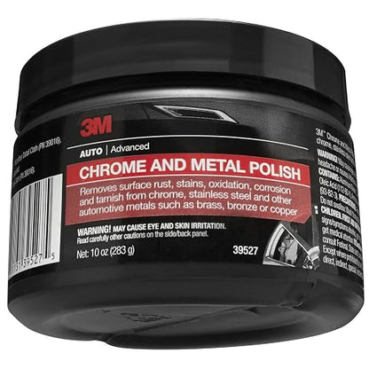 3M Auto Advanced Pulidor de Cromo y Metal, 283 gr (Modelo 39527)