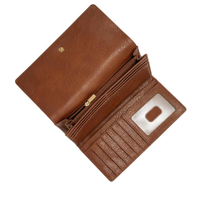 Fossil Logan RFID - portafolios con solapa para mujer
