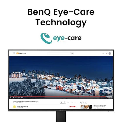 BenQ Monitor GW2791 27” 1080p FHD 100Hz IPS HDMI DP Tecnologías para el Cuidado de la Vista Bisel Ultra Delgado Software Eye-Care U