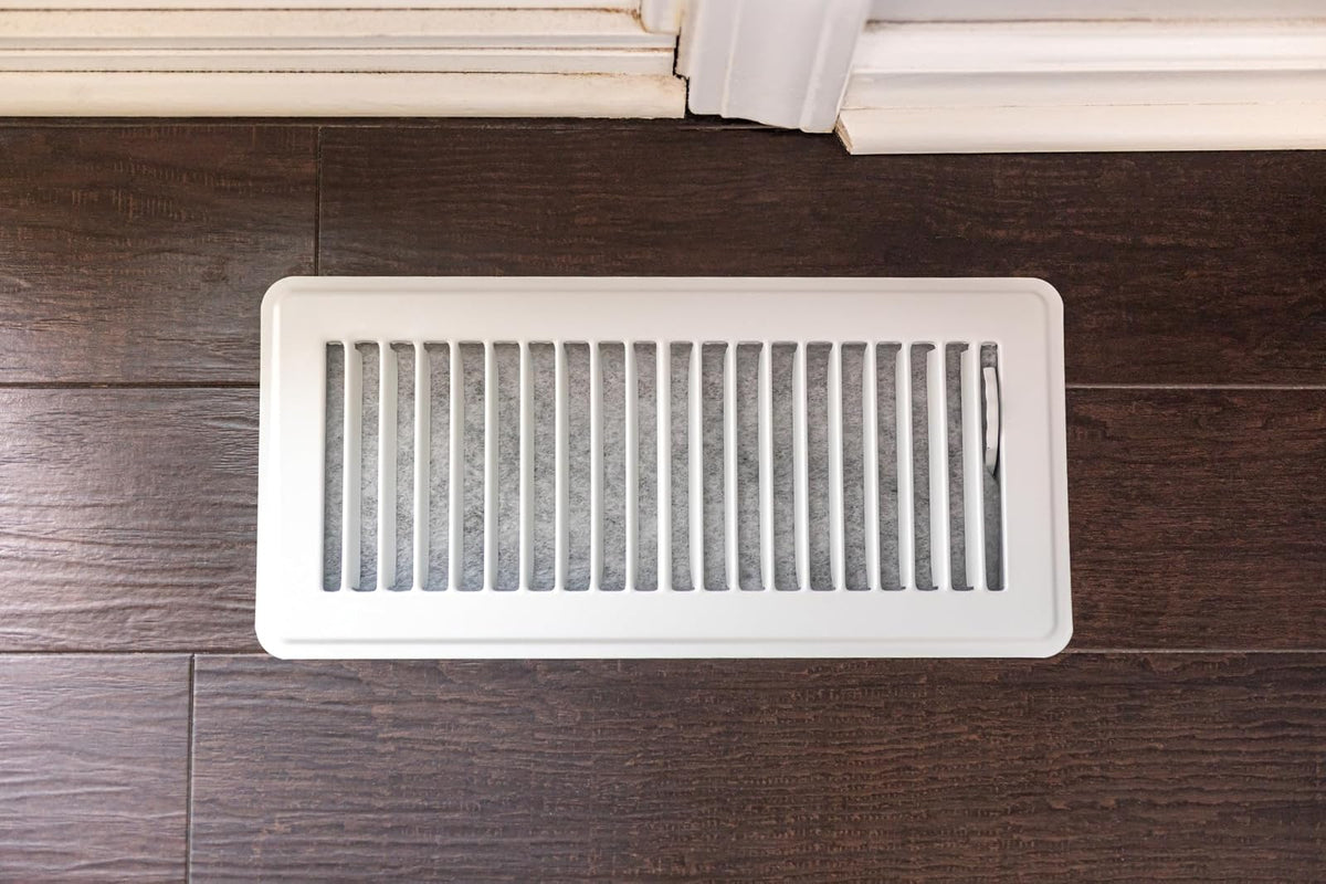 Duck Brand Filtros de ventilación de aire, reducen las partículas transportadas por el aire como polvo, caspa, polen y atrapan los desechos en tu sistema de ventilación, filtros de ventilación de