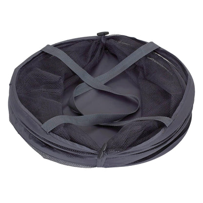 Household Essentials 2027-1 Cesta Plegable de Malla para Ropa Sucia | Carbón