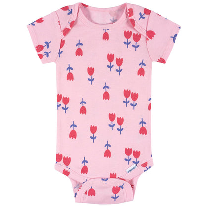 ONESIES Baby-girls 8-pack Short Sleeve Mix & Match Bodysuits Body de manga corta bebés niñas