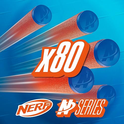NERF N Series Dardos N1 Repuesto 80 Piezas