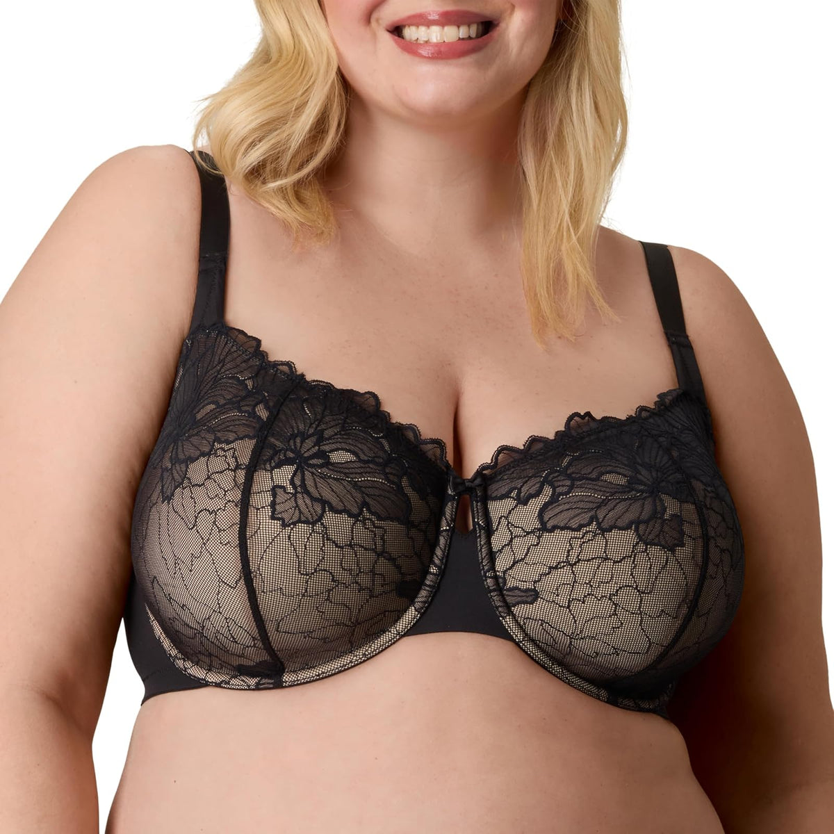 Playtex Underwire Bra, Plus-Size Bras Available, Full Coverage, Convertible Straps, Lace, 4800 Sujetador Mujer