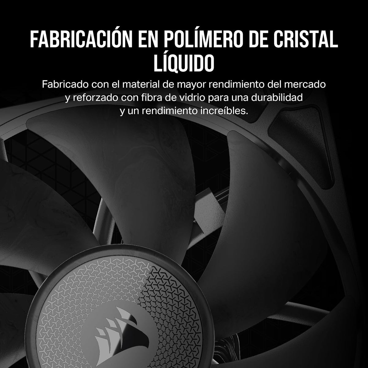 CORSAIR iCUE Link RX120 Ventiladores PWM de 120 mm con iCUE Link System Hub - Rodamiento de Cúpula Magnética - Paquete Triple - Negro