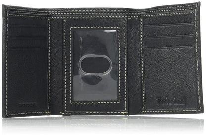 Timberland - portafolios de seguridad triple para hombre (piel)