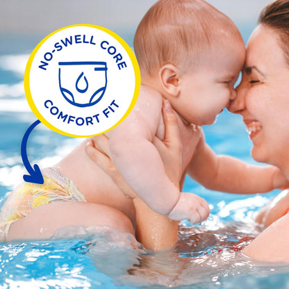 Pampers - Pantalones de natación desechables Splashers, grandes (> 31 libras), 17 unidades