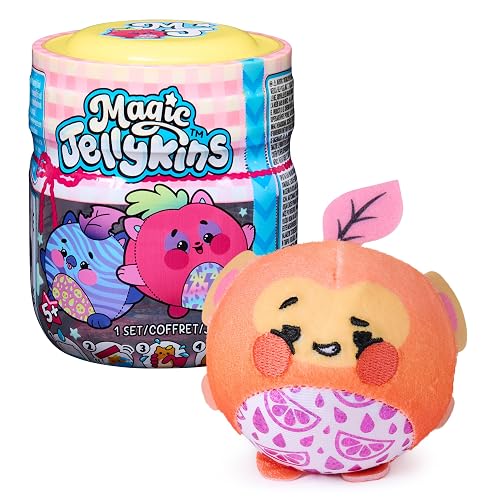 Magic Jellykins, Peluche Sorpresa, Juguetes con transformación mágica activada con Agua, a Partir de 5 años, Varios Colores, 7,6 cm (descubre 1 de los 20 Modelos Disponibles al Azar)