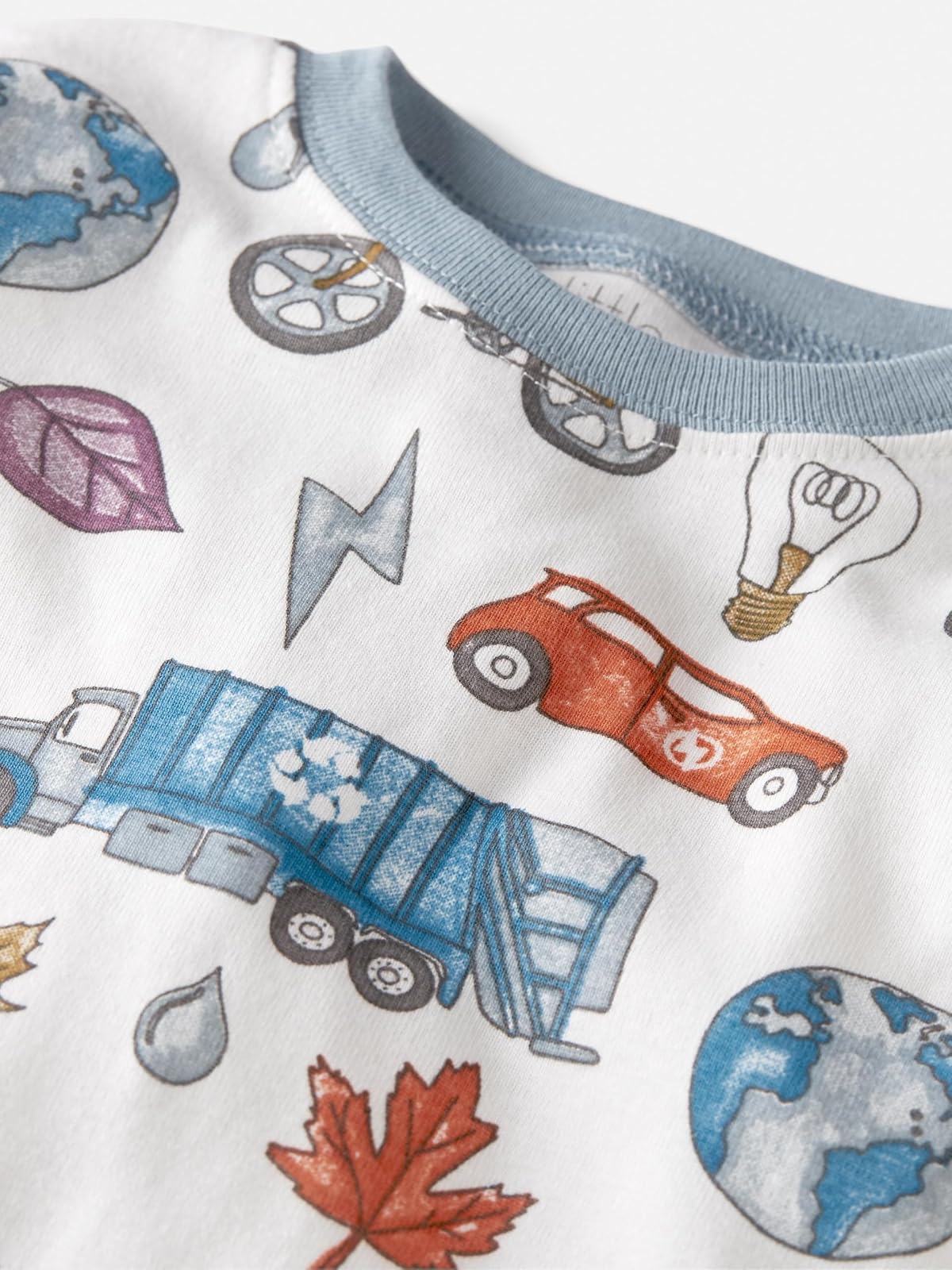 Little Planet by Carter's 2-Piece Pajamas Made with Organic Cotton Juego de Pijama bebés Unisex