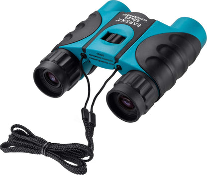 ab12726 Barska Optics, Colorado Impermeable Binocular, 10 x 25 mm, Color Azul con Lente Azul, en Caja
