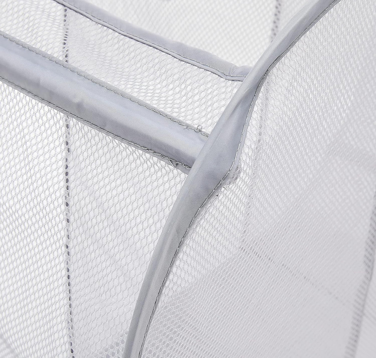 Whitmor 6880-986 Organizador Plegable de lavandería, Gris Paloma, 1