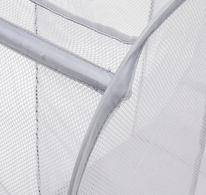 Whitmor 6880-986 Organizador Plegable de lavandería, Gris Paloma, 1