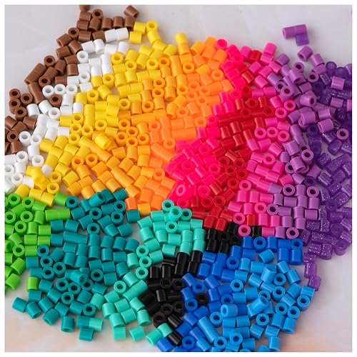Perler Beads - Bandeja de abalorio para manualidades con abalorio de perler (4001 unidades)