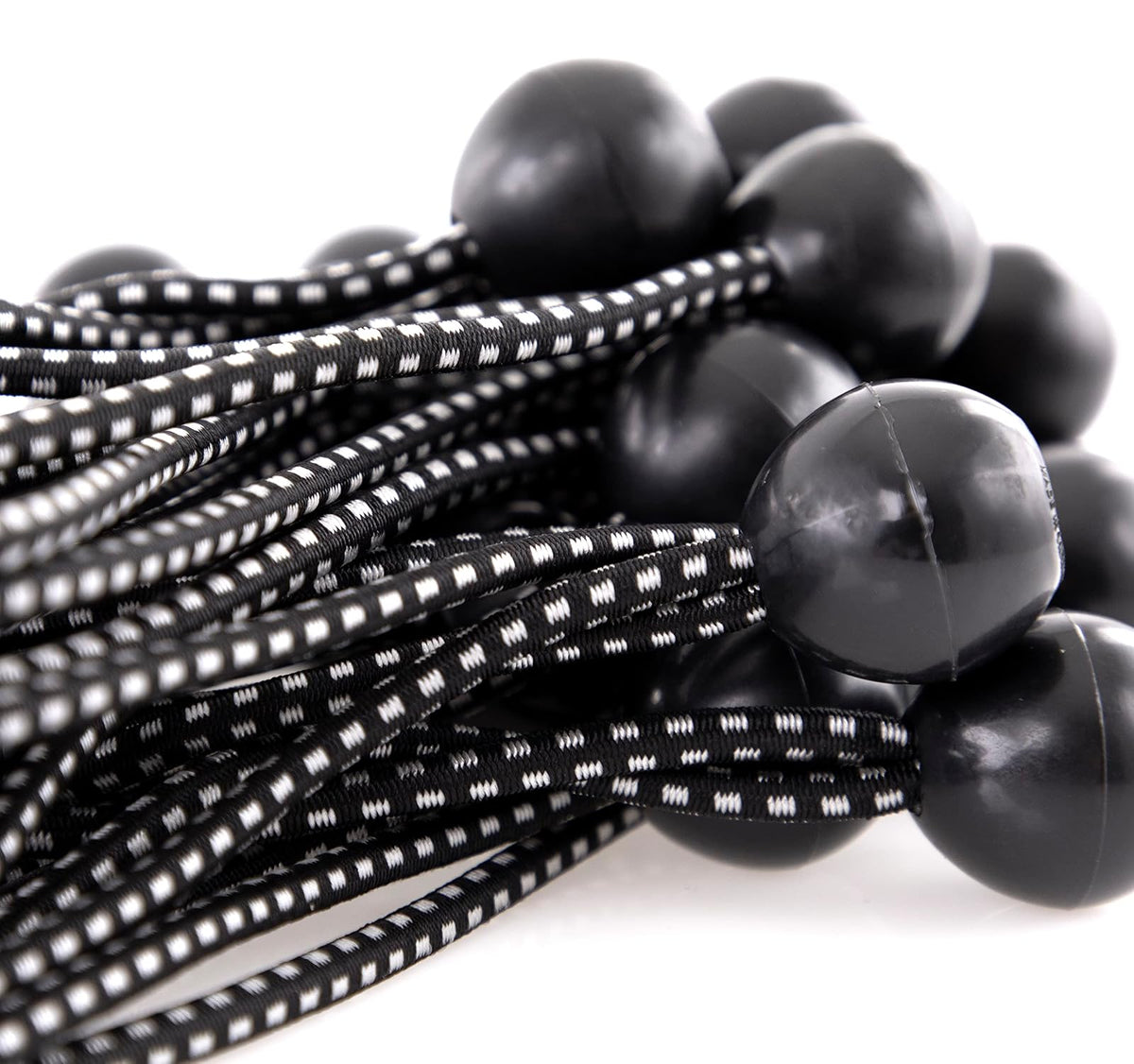 Kotap bb-11b bola bungee, 27.9 cm, Negro, 25 piezas