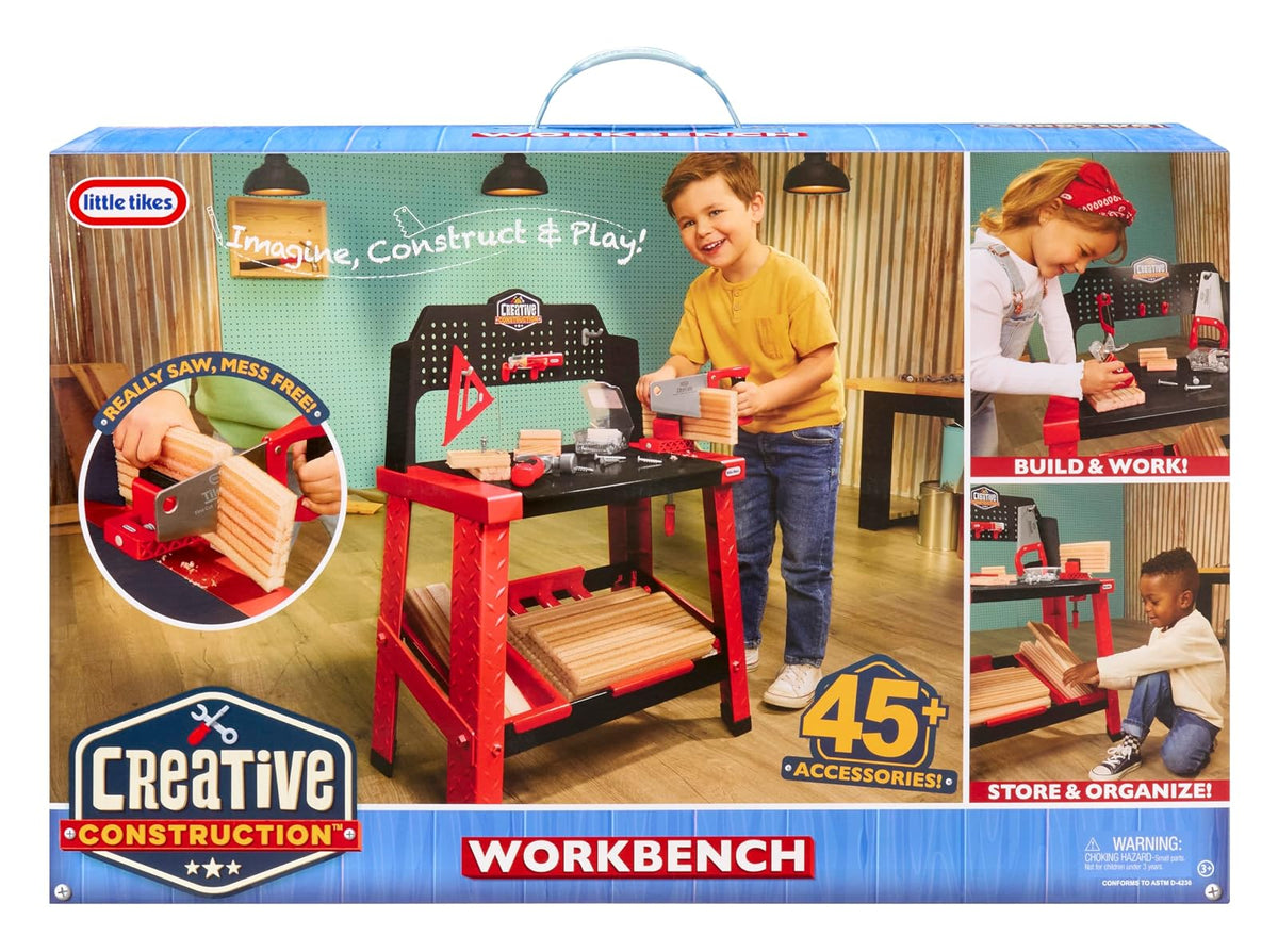 Little Tikes - Banco de Trabajo de construcción Creativa