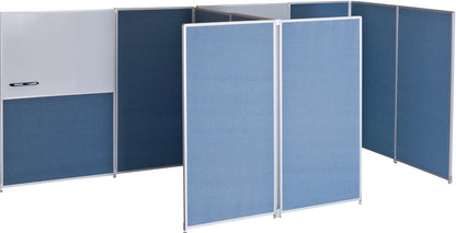 Best-Rite 66215-88 Panel divisor modular estándar, panel de tela gris, 60 x 36 pulgadas