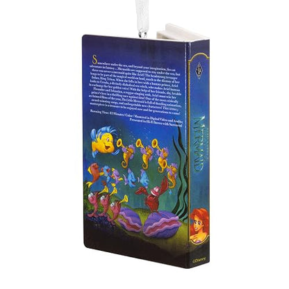 Hallmark - Cinta Decorativa de Navidad con diseño de Princesa de Disney, la Sirenita