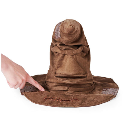 Wizarding World Harry Potter, Sombrero de clasificación para Hablar con 15 Frases para Juego de simulación, Regalos de Navidad para niños