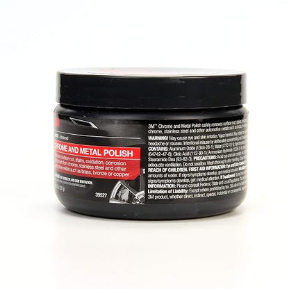 3M Auto Advanced Pulidor de Cromo y Metal, 283 gr (Modelo 39527)