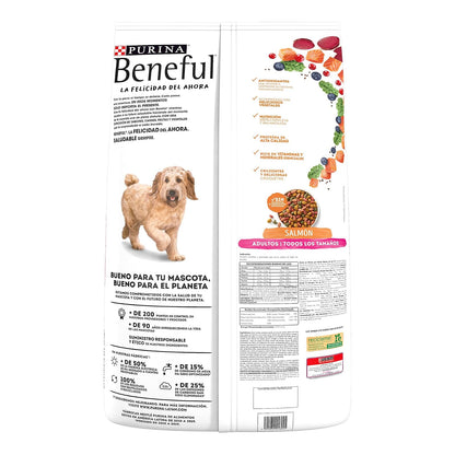 Purina Beneful Adulto Todos los tamaños Salud Radiante Sabor Salmón 10Kg