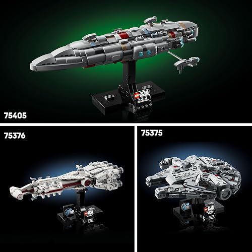 LEGO® Star Wars: El Ataque de los Clones Nave de Asalto Clase Acclamator Modelo de Nave Espacial para Construir, exhibir y coleccionar, vehículo, Regalo Creativo para Adultos 75404