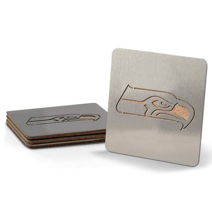 NFL Sportula Products Boasters Posavasos de acero inoxidable