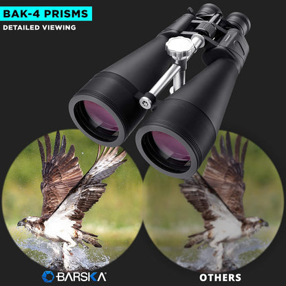 Barska AB10594 Gladiator 25-125x80 Zoom , Green Lens, Braced-in Tripod Adapter