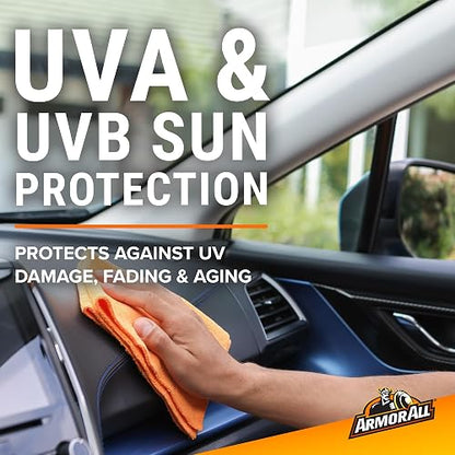 Armor All - Limpiador de ambientador de Automóvil con protección UV contra Grietas y decoloración, Niebla Fresca, 16 onzas líquidas