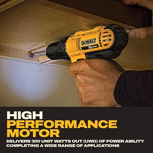 DeWALT DCD771C2 - Taladro (Ión de litio) Negro y Amarillo