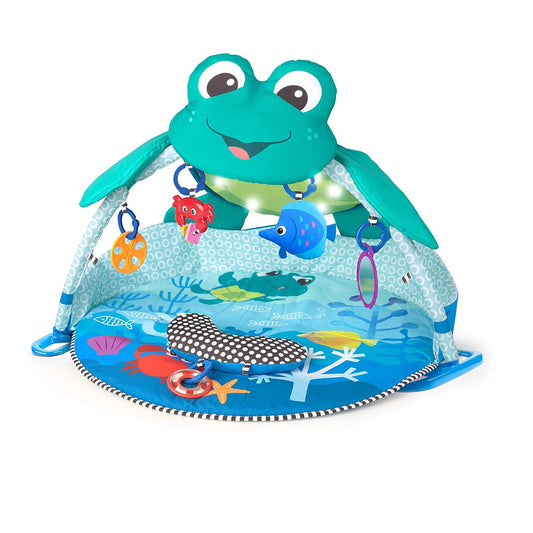 Baby Einstein Neptune Under The Sea Lights & Sounds - Alfombra de actividades para gimnasio y juegos, para niños recién nacidos