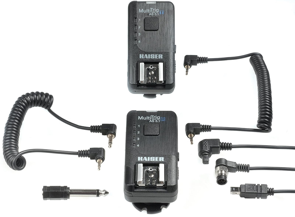Kaiser Fototechnik 7001 Juego de Disparadores por Radio para Cámara o Flash
