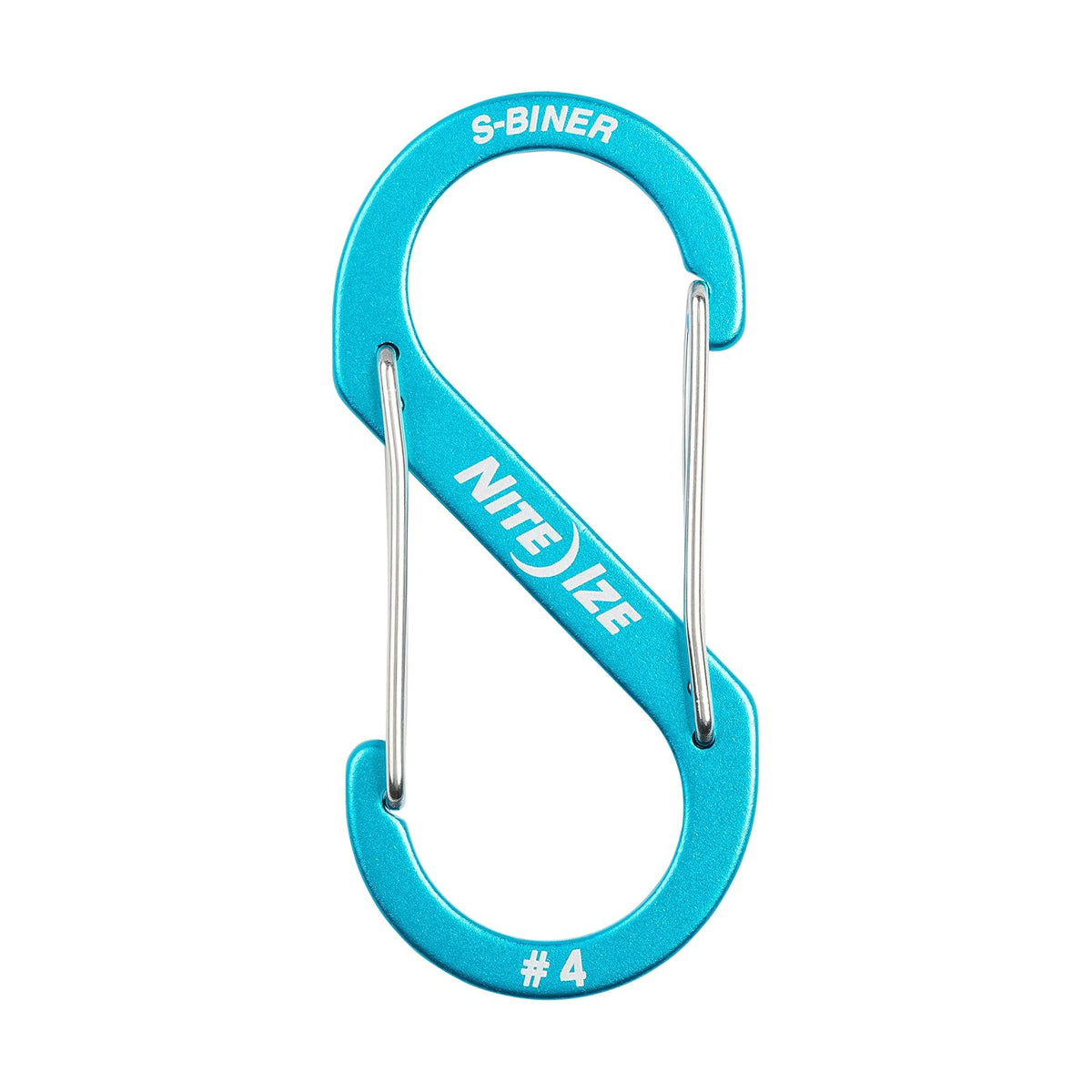Nite Ize sba4–03-r6 S-Biner Dual Mosquetón Aluminio # 4-Blue