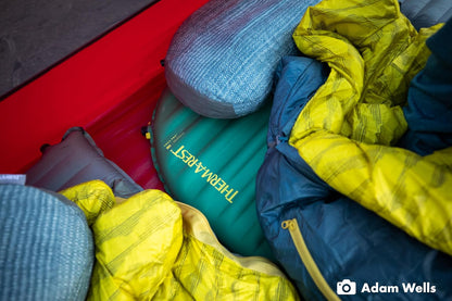 Therm-a-Rest Airhead - Almohada para Camping y Viaje, tamaño Grande: 12 x 18 Pulgadas, Tela Azul