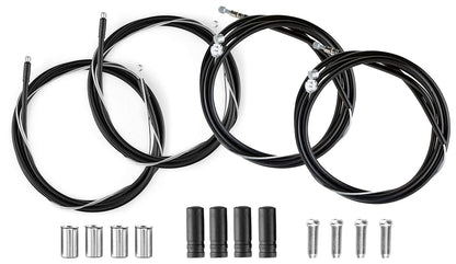 Schwinn Bike Brake and Derailleur Cable Repair Set, Black