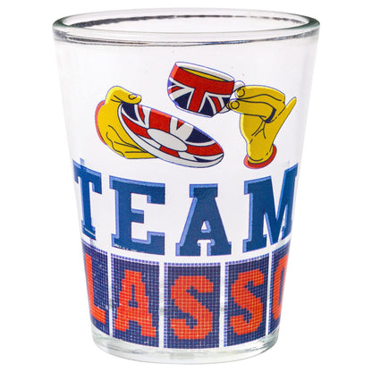 Silver Buffalo Ted Lasso Quotes - Juego de 4 mini vasos de 1.5 onzas
