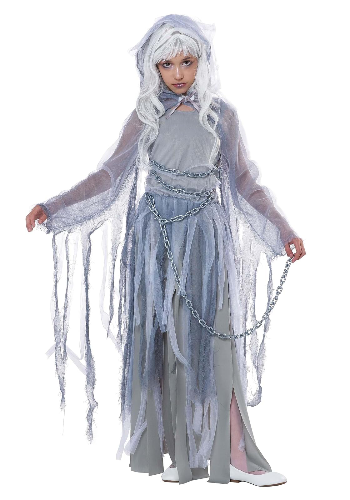 California Costumes - Disfraz Infantil de Belleza embrujada, Color Blanco