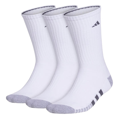 adidas Originals Calcetines Crew Azul (Paquete de 3) para Hombre - G - Blanco - Gris - Onix Grey