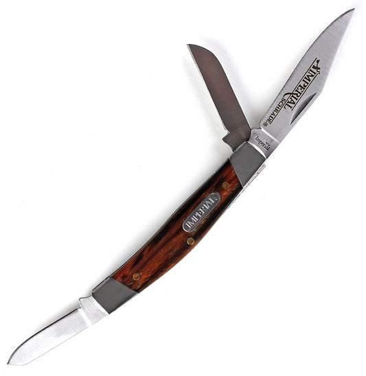 Schrade IMP15S Imperial Stainless Steel 3 Blade Pocket Knife