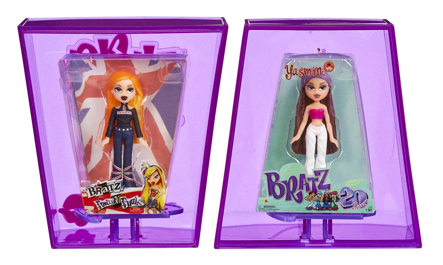 MGA's Entertainment Miniverse Bratz Y2K Nostalgia Flashback Minis Edición Limitada - Surtido Aleatorio - 2 Mini Muñecas Bratz y Embalaje de Sorpresa para exhibir la Muñeca, 6+ años